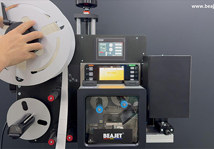 实诺锐打印机-标签安装